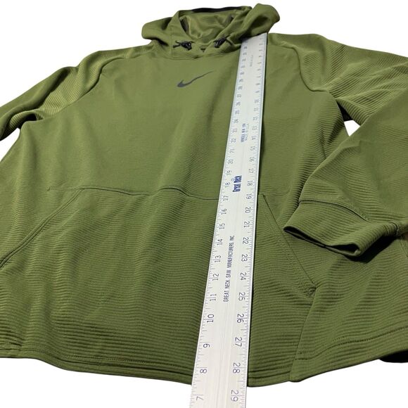Nike PRO Shirt Mens M Green Dri Fit Training Pullover Tech Activewear DM5889-226 - Picture 3 of 12
